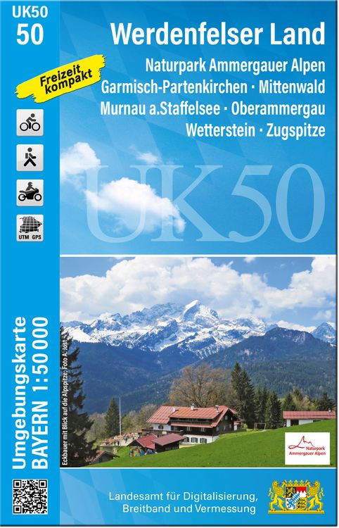 Produktbild: UK50-50 Werdenfelser Land