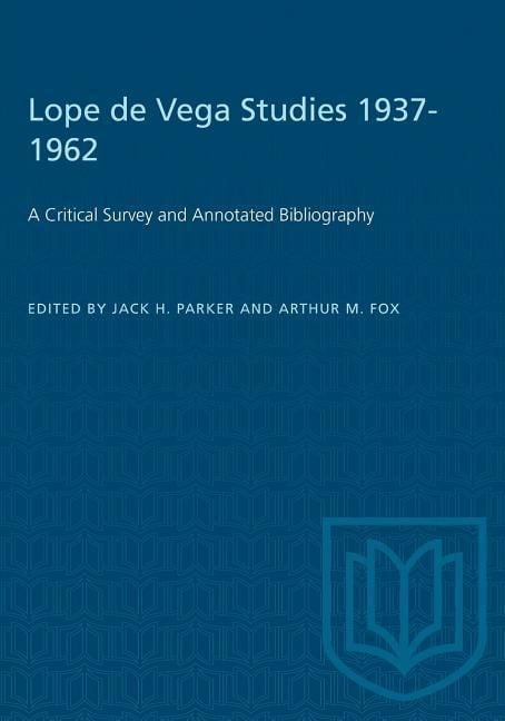 Produktbild: Lope de Vega Studies 1937-1962