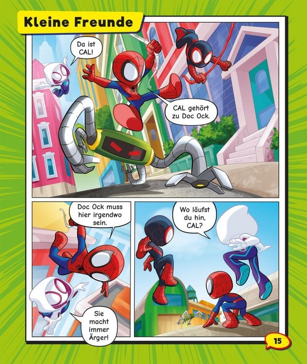 Produktbild: Spidey und seine Super-Freunde: Meine ersten Comic-Geschichten: Team Spidey legt los!