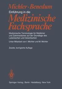 Produktbild: Einf&uuml;hrung in die Medizinische Fachsprache