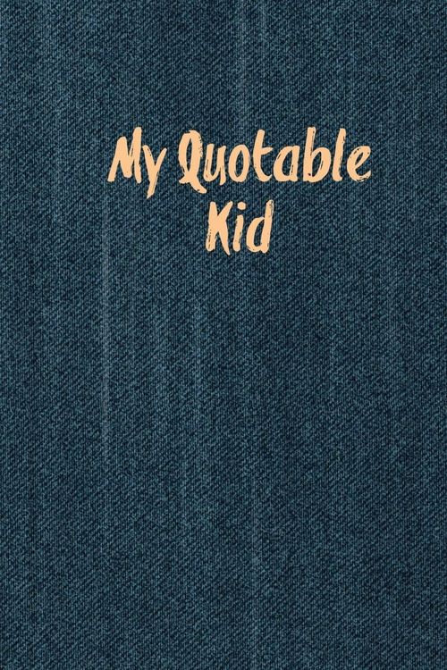 Produktbild: My Quotable Kid