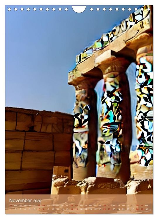 Produktbild: Ancient Egypt - Digital Artwork created by Artificial Intelligence (Wall Calendar 2026 DIN A4 portrait), CALVENDO 12 Month Wall Calendar