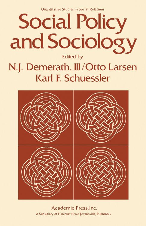 Produktbild: Social Policy and Sociology