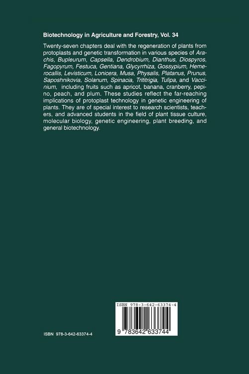 Produktbild: Plant Protoplasts and Genetic Engineering VI