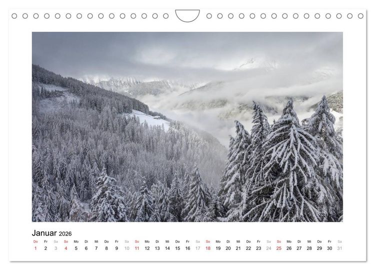 Produktbild: Sch&ouml;nes Landleben im Ahrntal (Wandkalender 2026 DIN A4 quer), CALVENDO Monatskalender