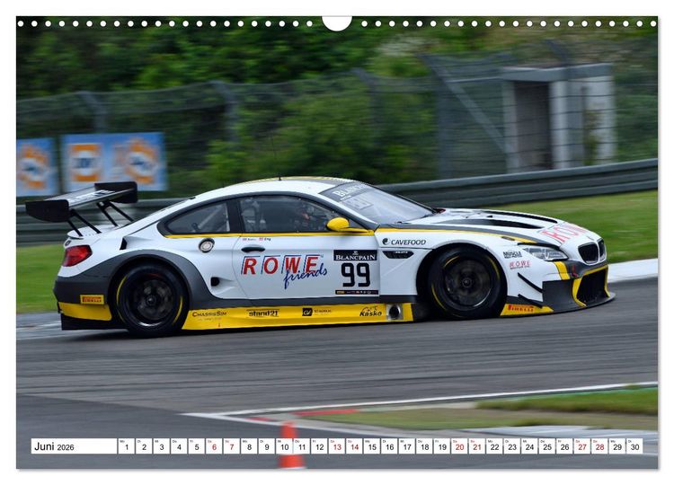Produktbild: Faszination GT3 RACING (Wandkalender 2026 DIN A3 quer), CALVENDO Monatskalender