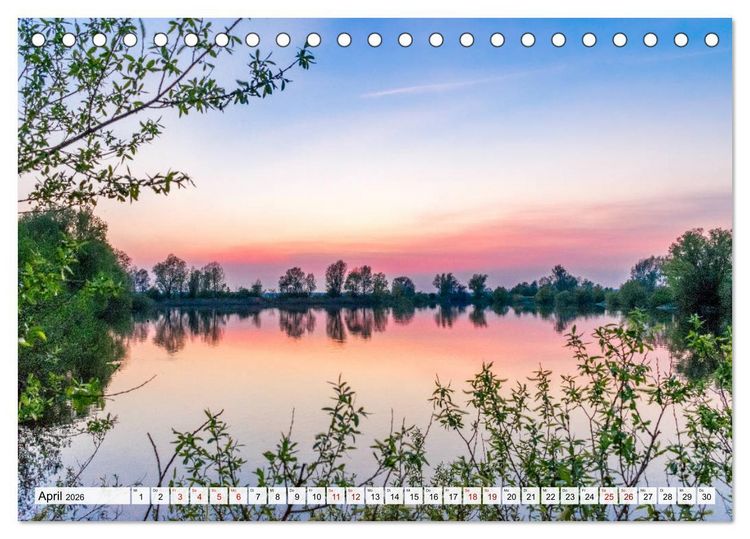 Produktbild: Unser Altm&uuml;hlsee (Tischkalender 2026 DIN A5 quer), CALVENDO Monatskalender