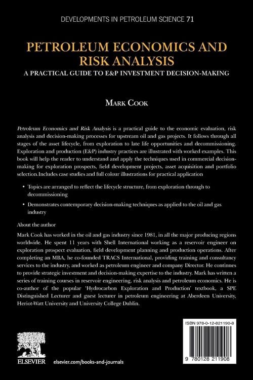 Produktbild: Petroleum Economics and Risk Analysis