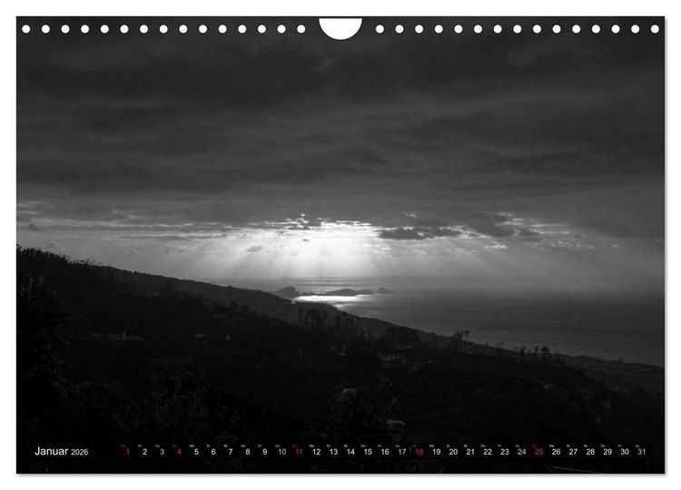 Produktbild: Stille Momente in Schwarz-Weiss (Wandkalender 2026 DIN A4 quer), CALVENDO Monatskalender