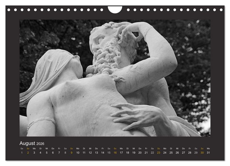 Produktbild: Dresdens stille Gesten (Wandkalender 2026 DIN A4 quer), CALVENDO Monatskalender