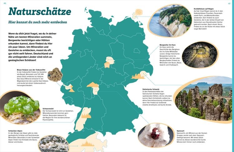 Produktbild: WAS IST WAS Mineralien und Gesteine. Sch&auml;tze der Natur