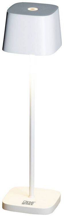 Produktbild: Konstsmide 7829-250 Capri LED-Akku-Tischlampe 2.2W Warmwei&szlig; Wei&szlig;
