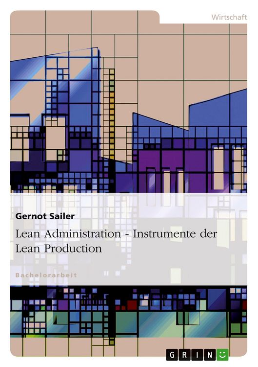 Produktbild: Lean Administration - Instrumente der Lean Production