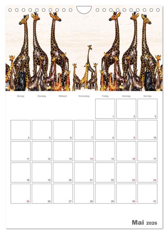 Produktbild: Sansibar - Reiseplaner (Wandkalender 2026 DIN A4 hoch), CALVENDO Monatskalender