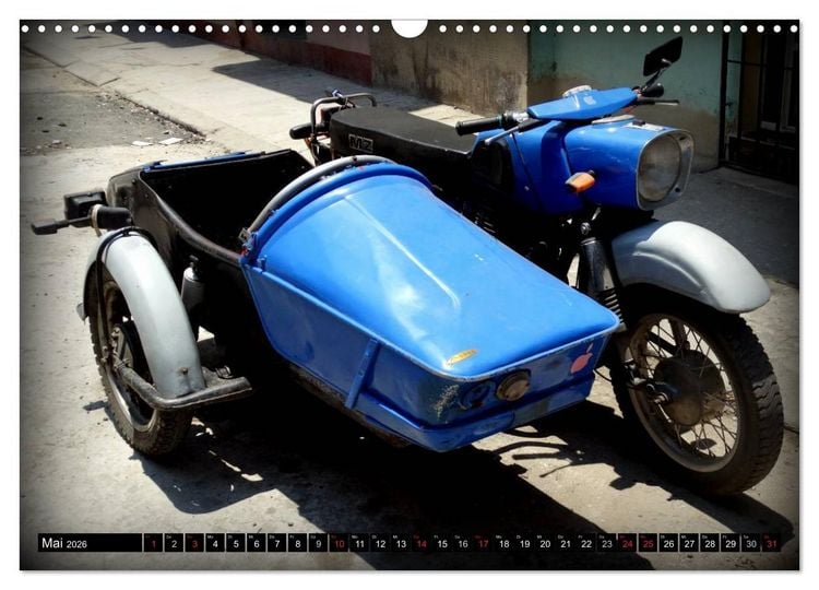 Produktbild: Motorrad-Legenden - MZ (Wandkalender 2026 DIN A3 quer), CALVENDO Monatskalender