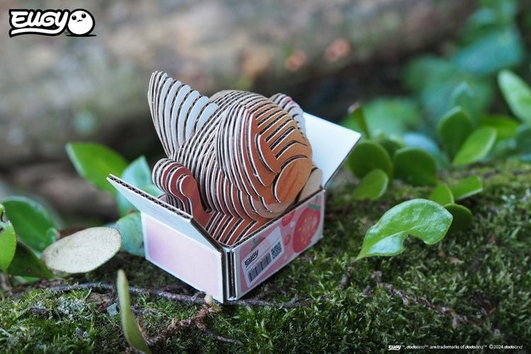 Produktbild: EUGY - 3D Bastelset Perserkatze Pumpkin