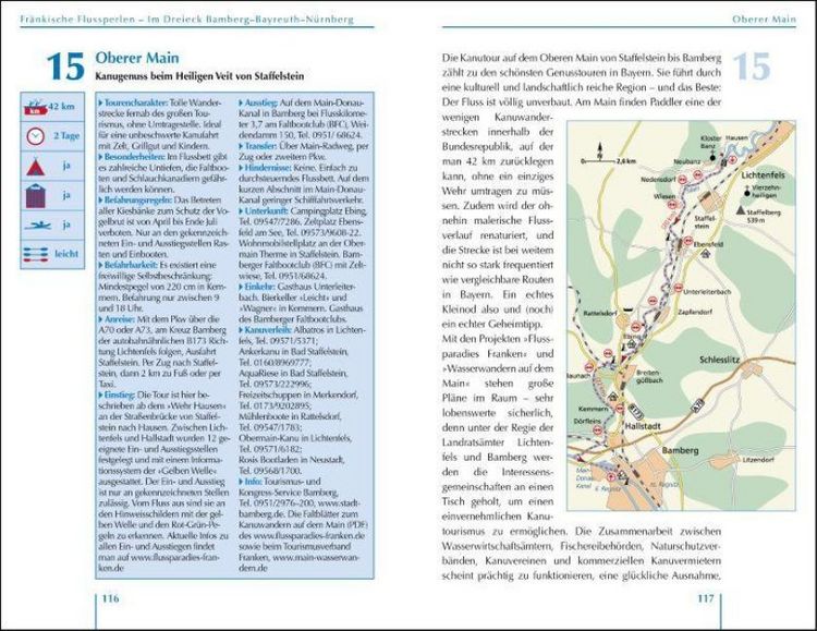 Produktbild: Die sch&ouml;nsten Kanutouren in Bayern