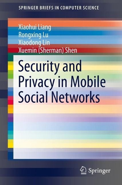 Produktbild: Security and Privacy in Mobile Social Networks