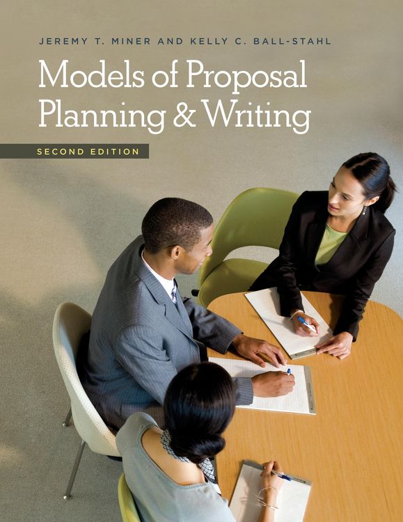 Produktbild: Models of Proposal Planning & Writing