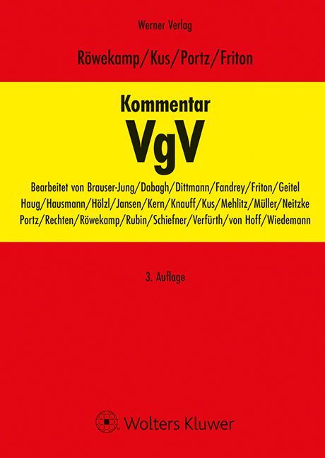 Produktbild: Kommentar zur VgV