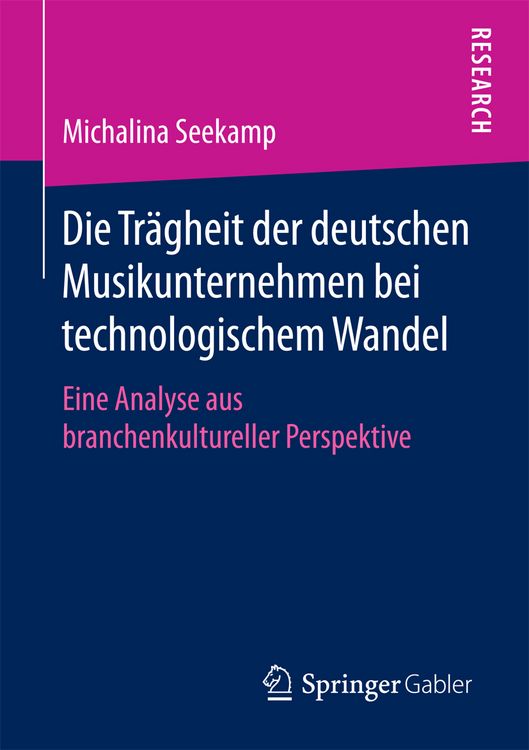 Produktbild: Die Tr&auml;gheit der deutschen Musikunternehmen bei technologischem Wandel