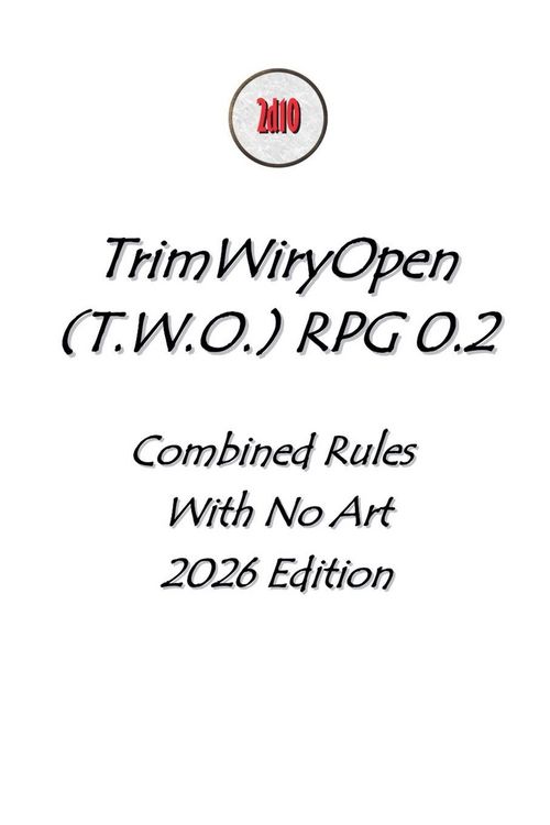 Produktbild: T.W.O. Rpg - Combined - No Art