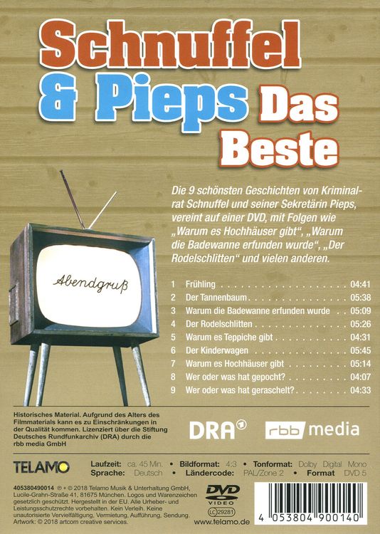 Produktbild: Unser Sandm&auml;nnchen - Schnuffel & Pieps: Das Beste