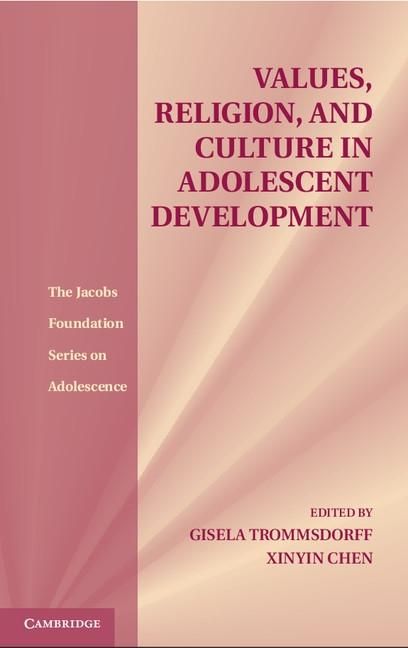 Produktbild: Values, Religion, and Culture in Adolescent Development