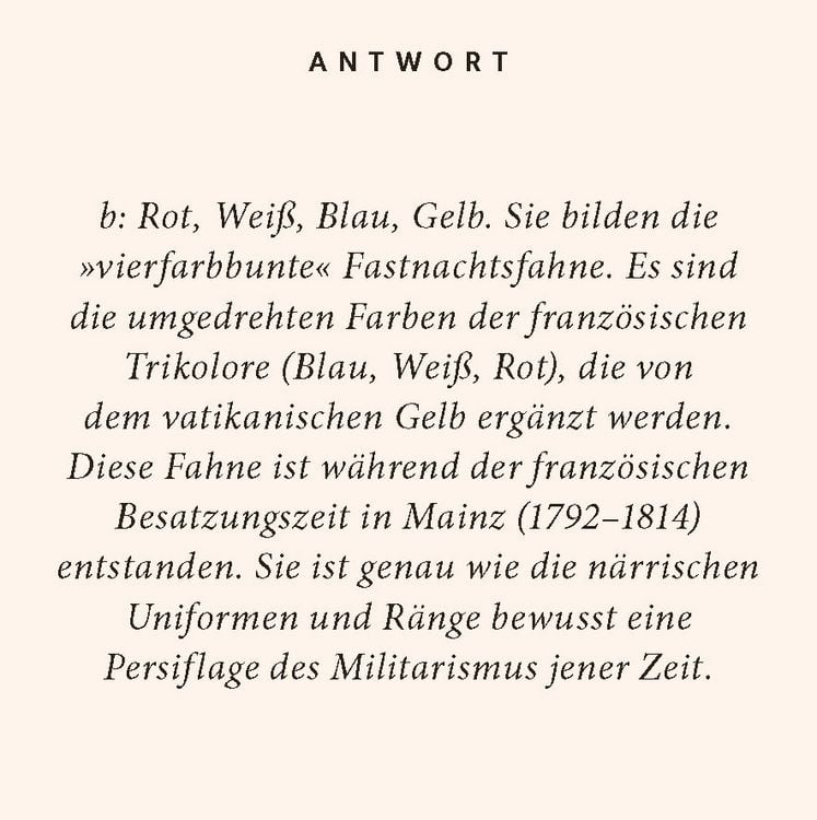 Produktbild: Karneval. Das Quiz