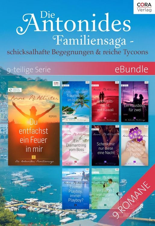 Produktbild: Die Antonides Familiensaga - schicksalhafte Begegnungen & reiche Tycoons - 9-teilige Serie