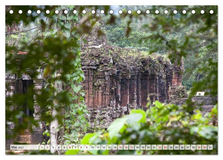 Produktbild: Vietnam - Momente einer Reise (Tischkalender 2027 DIN A5 quer), CALVENDO Monatskalender