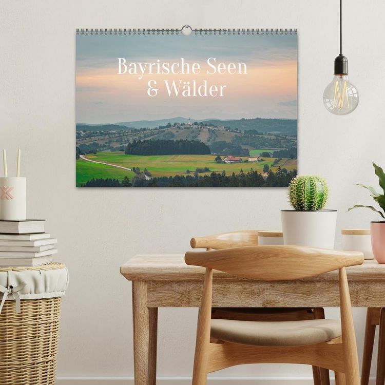 Produktbild: Bayrische Seen und W&auml;lder (Wandkalender 2027 DIN A3 quer), CALVENDO Monatskalender