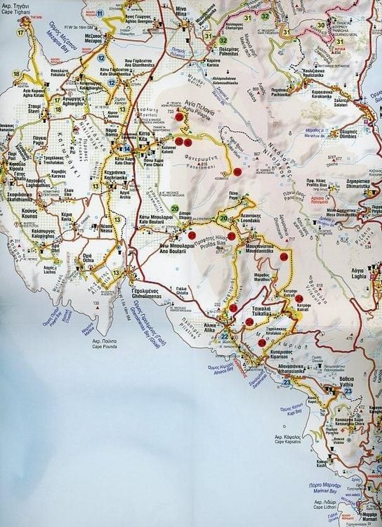 Produktbild: Topografische Bergwanderkarte 8.4. Mani 1 : 50 000