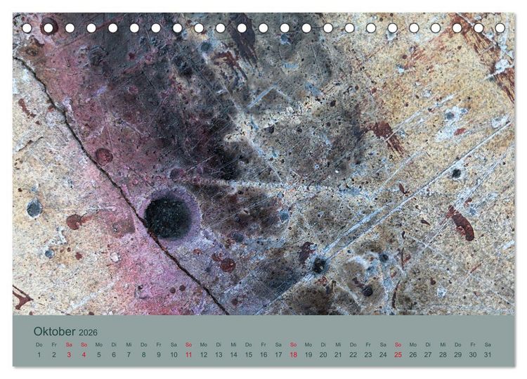 Produktbild: AUSGANGSPUNKTE (Tischkalender 2026 DIN A5 quer), CALVENDO Monatskalender