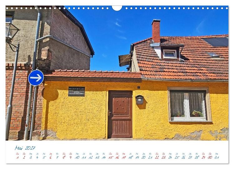 Produktbild: Nebra. Stadt der Himmelsscheibe im Burgenlandkreis (Wandkalender 2027 DIN A3 quer), CALVENDO Monatskalender