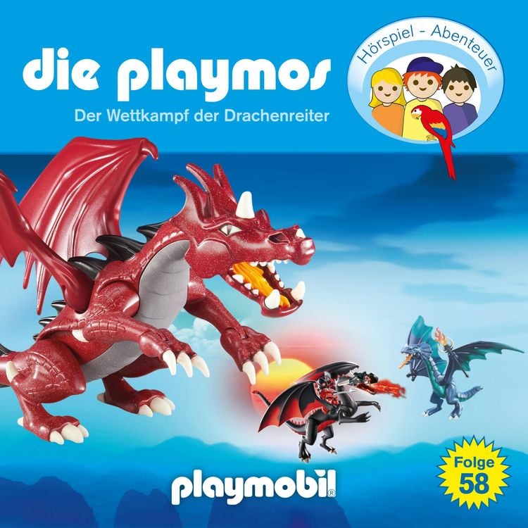 Bild vom Artikel Die Playmos - Das Original Playmobil Hörspiel, Folge 58: Wettkampf der Drachenreiter vom Autor David Bredel