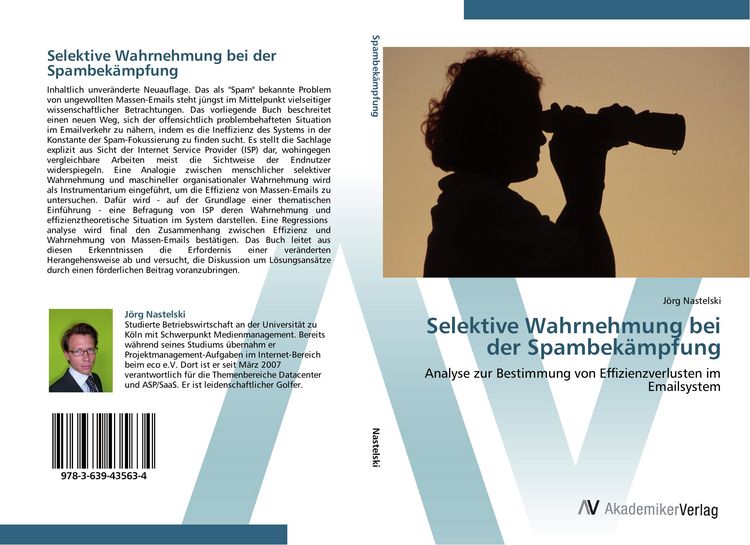 Produktbild: Selektive Wahrnehmung bei der Spambek&auml;mpfung