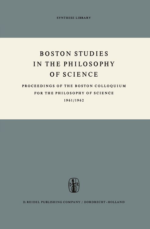 Produktbild: Boston Studies in the Philosophy of Science
