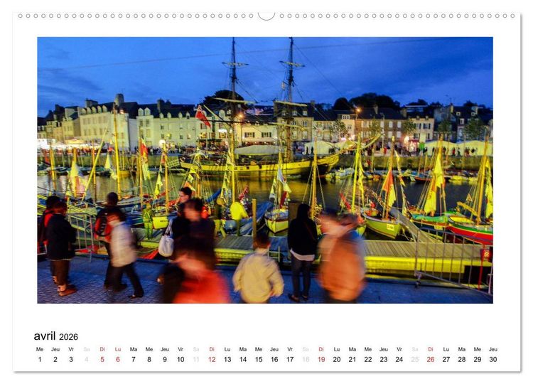 Produktbild: Toutes voiles dehors (Calendrier mural 2026 DIN A2 vertical) calendrier de bureau