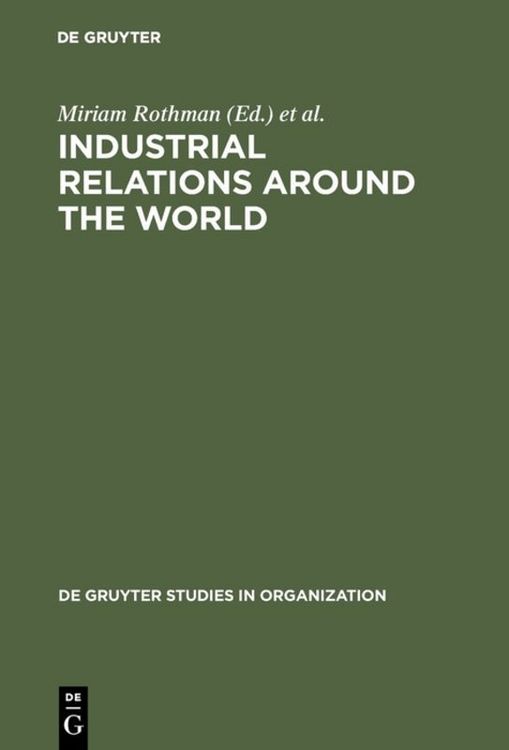 Produktbild: Industrial Relations Around the World