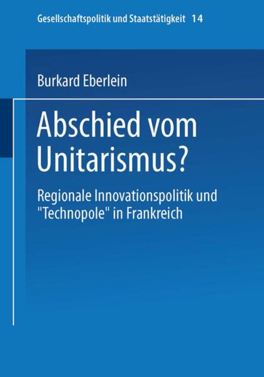 Produktbild: Abschied vom Unitarismus?