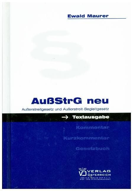 Produktbild: AussStrG neu