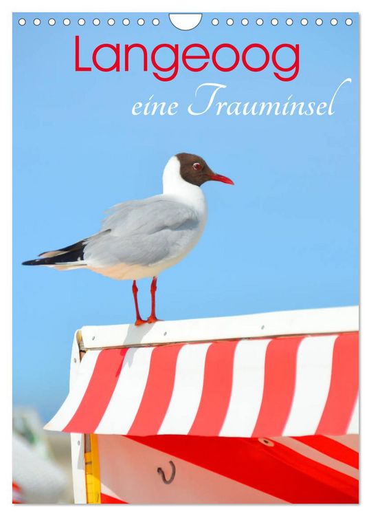 Produktbild: Langeoog - eine Trauminsel (Wandkalender 2026 DIN A4 hoch), CALVENDO Monatskalender