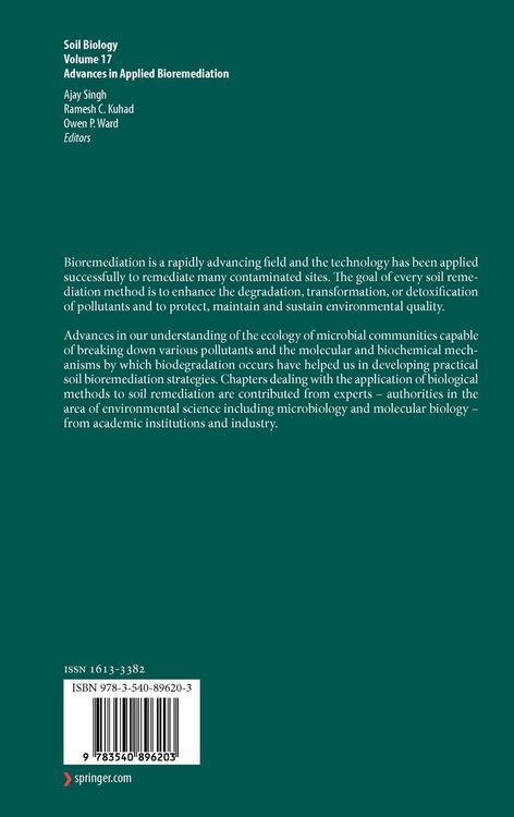 Produktbild: Advances in Applied Bioremediation