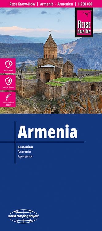 Produktbild: Reise Know-How Landkarte Armenien / Armenia (1:250.000)