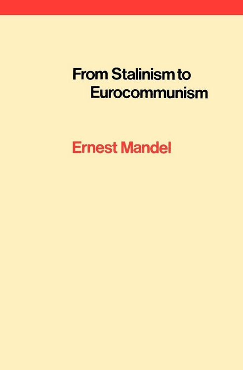 Produktbild: From Stalinism to Eurocommunism
