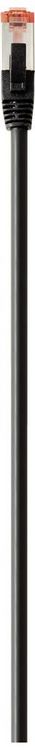 Produktbild: Renkforce RF-5771528 RJ45 Patchkabel CAT 6 S/FTP 2.00m Schwarz Halogenfrei 1St.