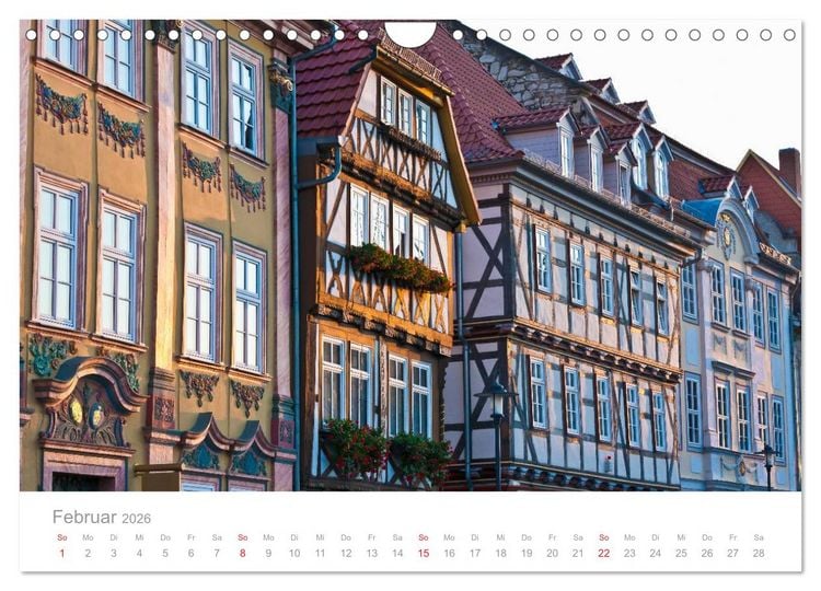 Produktbild: TH&Uuml;RINGEN 2026 (Wandkalender 2026 DIN A4 quer), CALVENDO Monatskalender