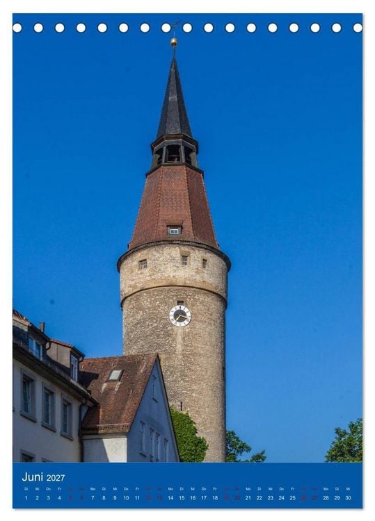 Produktbild: Kitzingen im Hochformat (Tischkalender 2027 DIN A5 hoch), CALVENDO Monatskalender