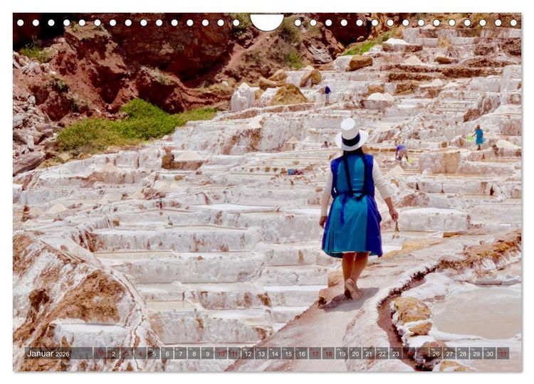 Produktbild: Peru Bolivien Chile (Wandkalender 2026 DIN A4 quer), CALVENDO Monatskalender